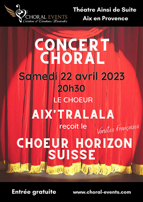 Concert du Choeur Suisse Horizon